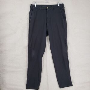 Lululemon Pants Mens 32 Grey ABC Slim Fit Techwear Stretch Commuter Chino Casual